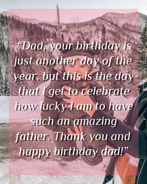 happy birthday thoughts for papa